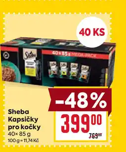 Billa Sheba Kapsičky pro kočky nabídka
