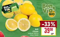 Billa Bio Citron nabídka