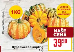 Billa Dýně sweet dumpling nabídka