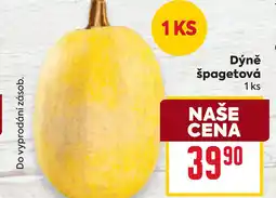 Billa Dýně špagetová nabídka