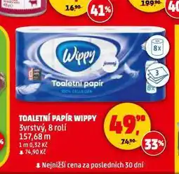 Penny Market Wippy toaletní papír nabídka