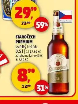 Penny Market Pivo staročech premium nabídka