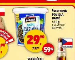Penny Market Hamé švestková povidla nabídka