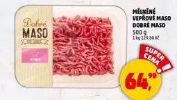 Penny Market Mělněné vepřové maso dobré maso nabídka