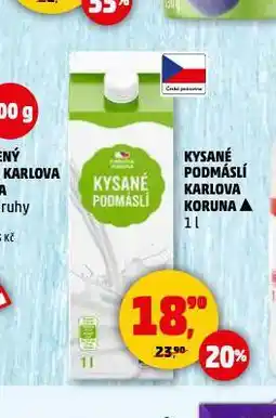 Penny Market Kysané podmáslí karlova koruna nabídka