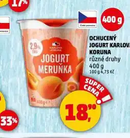 Penny Market Ochucený jogurt karlova koruna nabídka
