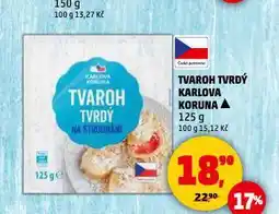 Penny Market Tvaroh tvrdý karlova koruna nabídka