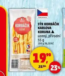 Penny Market Sýr korbáčik karlova koruna nabídka
