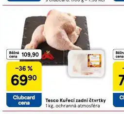 Tesco Kuřecí zadní čtvrtky nabídka