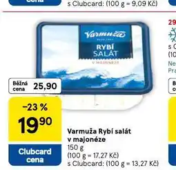 Tesco Rybí salát v majonéze nabídka