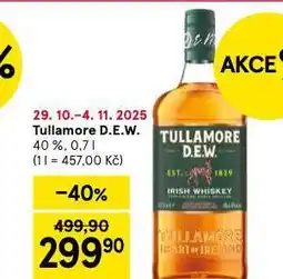 Tesco Tullamore dew nabídka