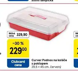 Tesco Podnos na koláče s poklopem nabídka