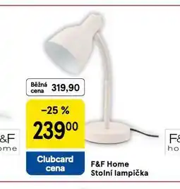Tesco Stolní lampička nabídka