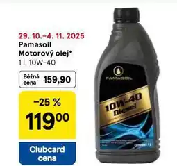 Tesco Pamasoli motorový olej 10w-40 nabídka