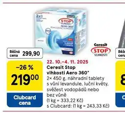 Tesco Ceresit stop vlhkosti aero 360° nabídka