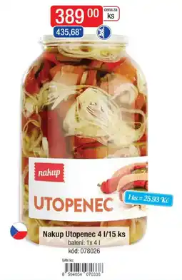 Qanto Nakup Utopenec nabídka