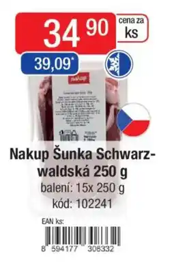 Qanto Nakup Šunka Schwarz- waldská nabídka