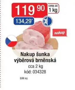 Qanto Nakup šunka výběrová brněnská nabídka