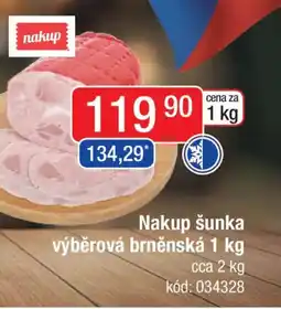 Qanto Nakup šunka výběrová brněnská nabídka