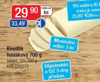 Qanto Knedlík houskový nabídka