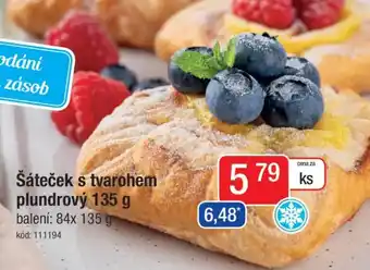 Qanto Šáteček s tvarohem plundrový nabídka