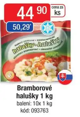 Qanto Bramborové halušky nabídka