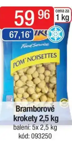 Qanto Bramborové krokety nabídka
