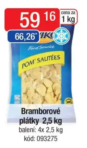 Qanto Bramborové plátky nabídka