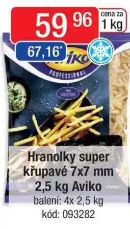 Qanto Hranolky super křupavé 7x7 mm Aviko nabídka