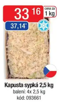 Qanto Kapusta sypká nabídka