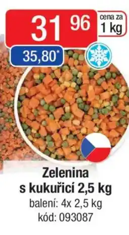 Qanto Zelenina s kukuřicí nabídka