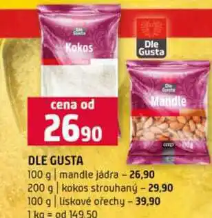 Terno DLE GUSTA 100-200 g nabídka