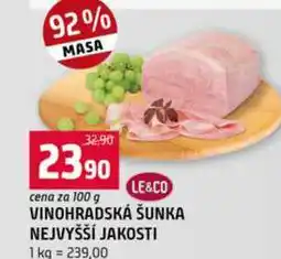 Terno VINOHRADSKÁ ŠUNKA NEJVYŠŠÍ JAKOSTI 1 kg nabídka