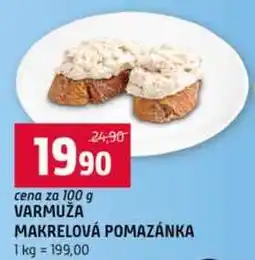 Terno VARMUŽA MAKRELOVÁ POMAZÁNKA 100 g nabídka