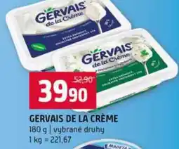 Terno GERVAIS DE LA CRÈME 180 g nabídka