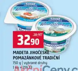 Terno MADETA JIHOČESKÉ POMAZÁNKOVÉ TRADIČNÍ 150 g nabídka