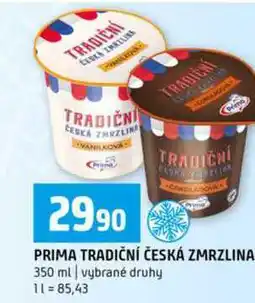 Terno PRIMA TRADIČNÍ ČESKÁ ZMRZLINA 350 ml nabídka
