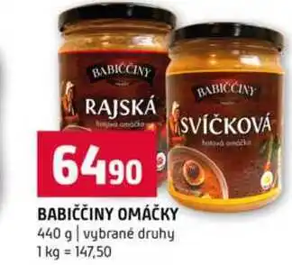 Terno BABIČČINY OMÁČKY 440 g nabídka