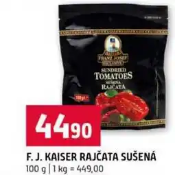 Terno F. J. Kaiser rajčata sušená 100 g nabídka