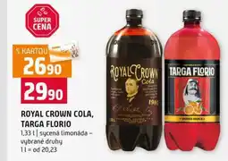 Terno ROYAL CROWN COLA, TARGA FLORIO 1,33 l nabídka
