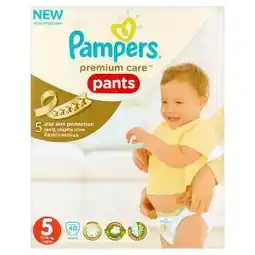 Terno Pampers Premium care Jednorázové plenkové kalhotky 5 junior 40 ks nabídka