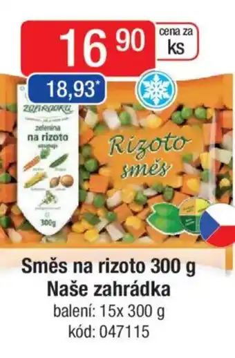 Qanto Směs na rizoto Naše zahrádka nabídka