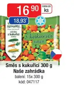 Qanto Směs s kukuřicí Naše zahrádka nabídka