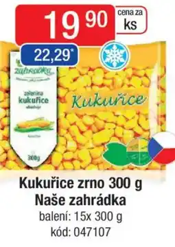 Qanto Kukuřice zrno Naše zahrádka nabídka