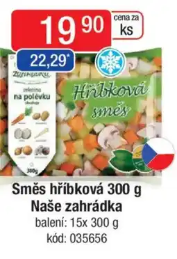 Qanto Směs hříbková Naše zahrádka nabídka