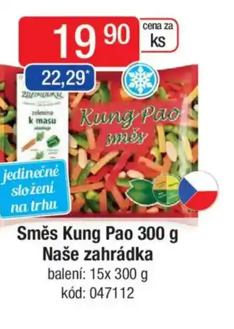 Qanto Směs Kung Pao Naše zahrádka nabídka
