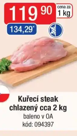 Qanto Kuřecí steak chlazený nabídka