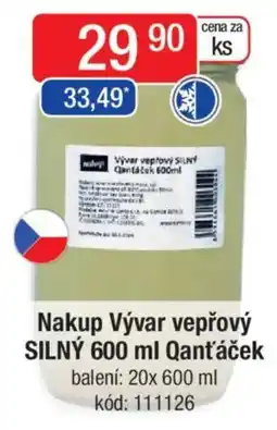 Qanto Nakup Vývar vepřový SILNÝ Qanťáček nabídka