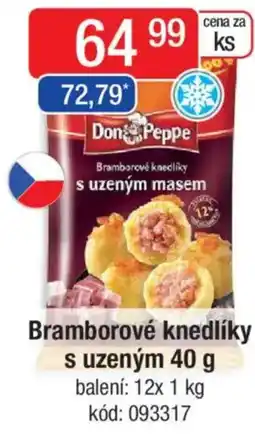 Qanto Bramborové knedlíky s uzeným nabídka