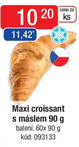 Qanto Maxi croissant s máslem nabídka